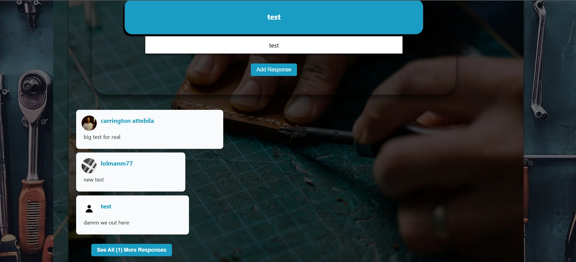 Aftermarket Toolkit API response in Postman